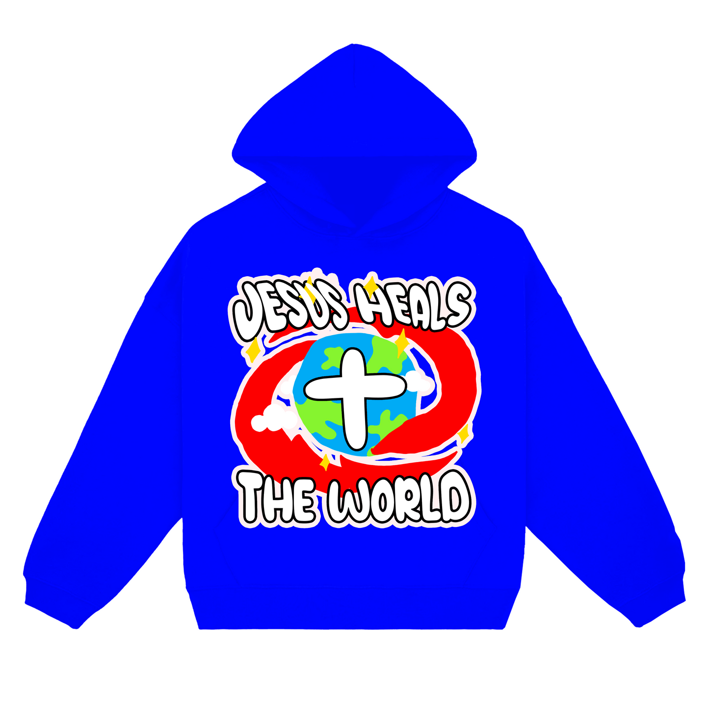 Christ Is Victory Jesus Heals The World Hoodie